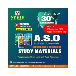 ASO MOCK PRACTICE SET