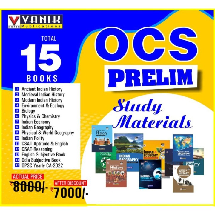 Vanik OCS Prelim study materials package